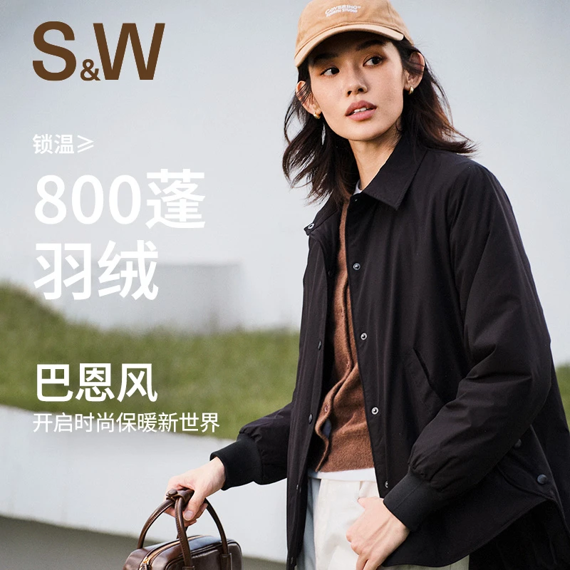 【多多专属】SW速惟巴恩风宽松百搭休闲日常户外防泼水棉服外套1509
