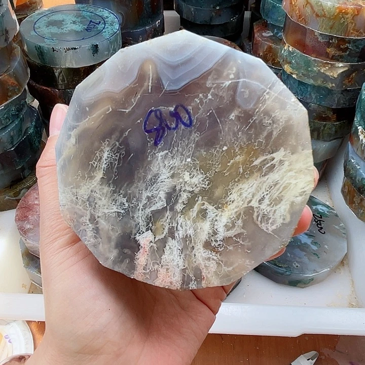 定制玛瑙苏**月水草玛瑙手镯