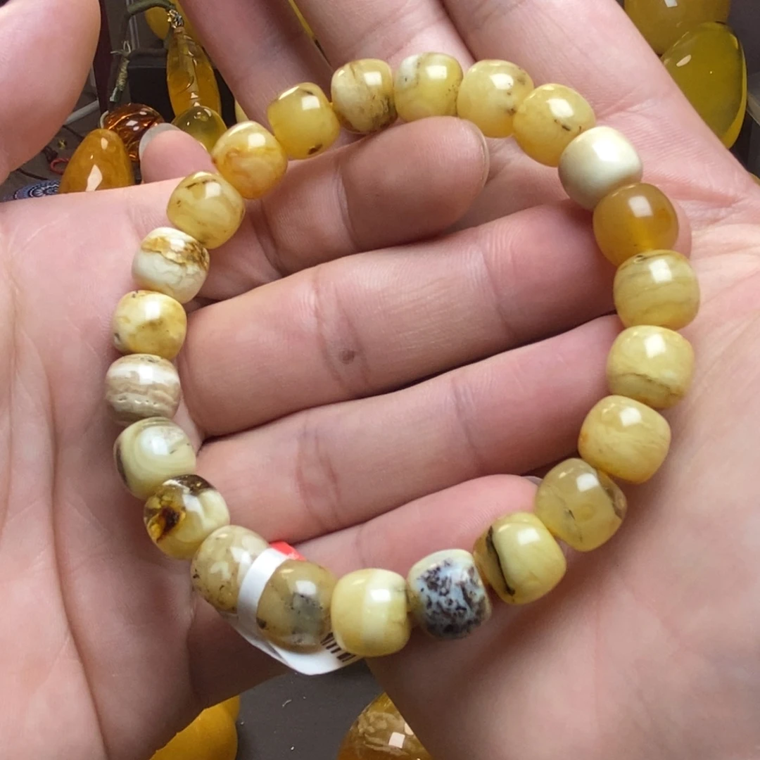 琥珀未镶嵌裸石蜜蜡