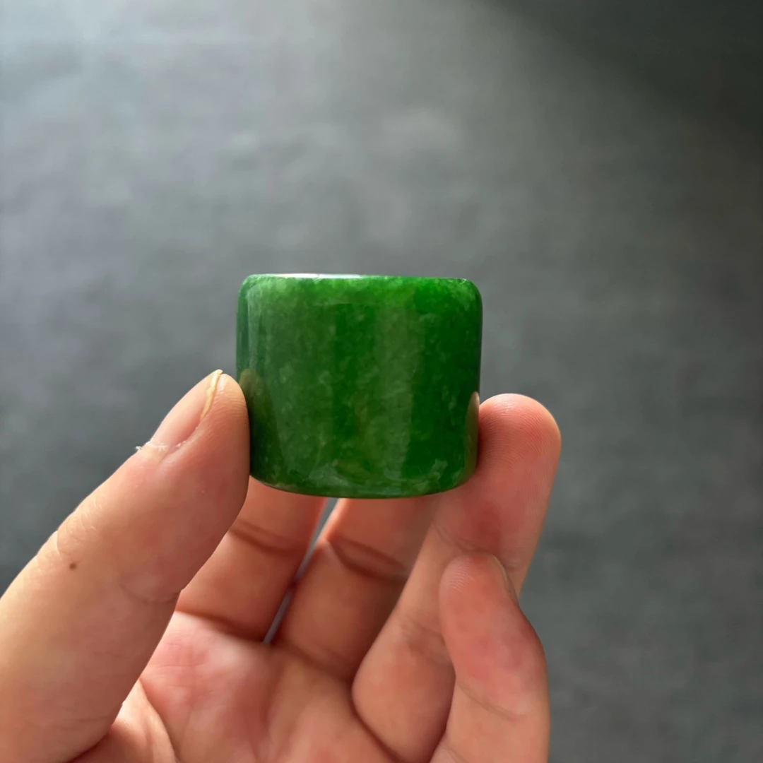 主播推荐 5   时尚绿色戒指指环民族风