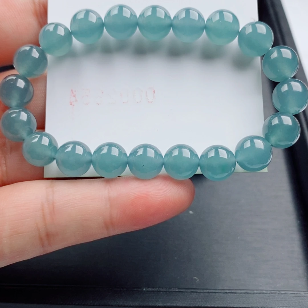 春***开翡翠未镶嵌手链手串