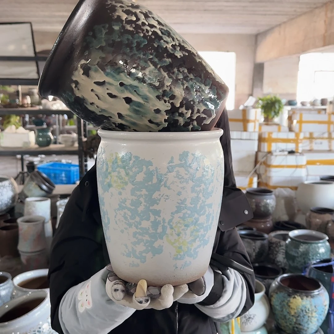 王嫂花盆1214-426高25口20