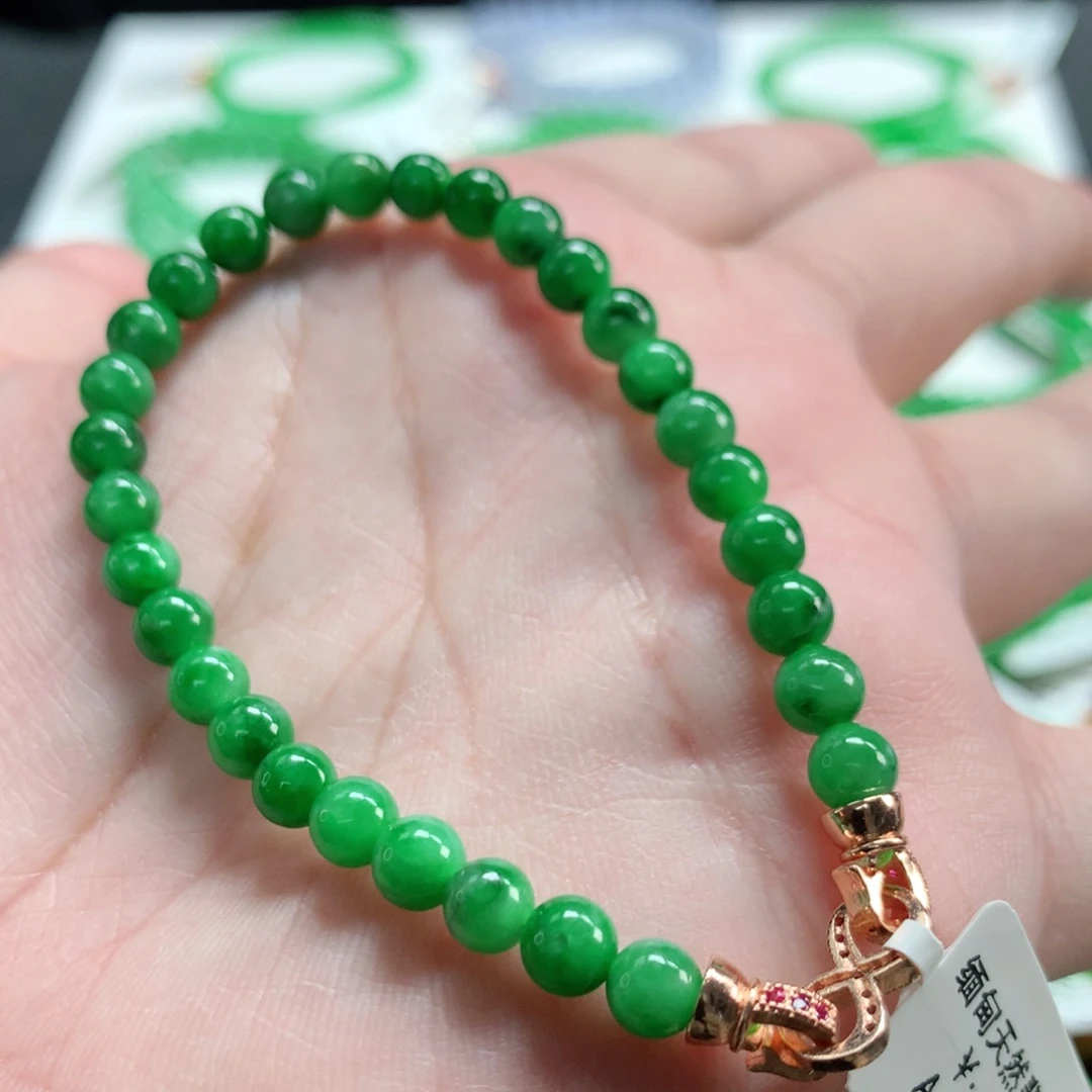 翡翠未镶嵌手链翡翠