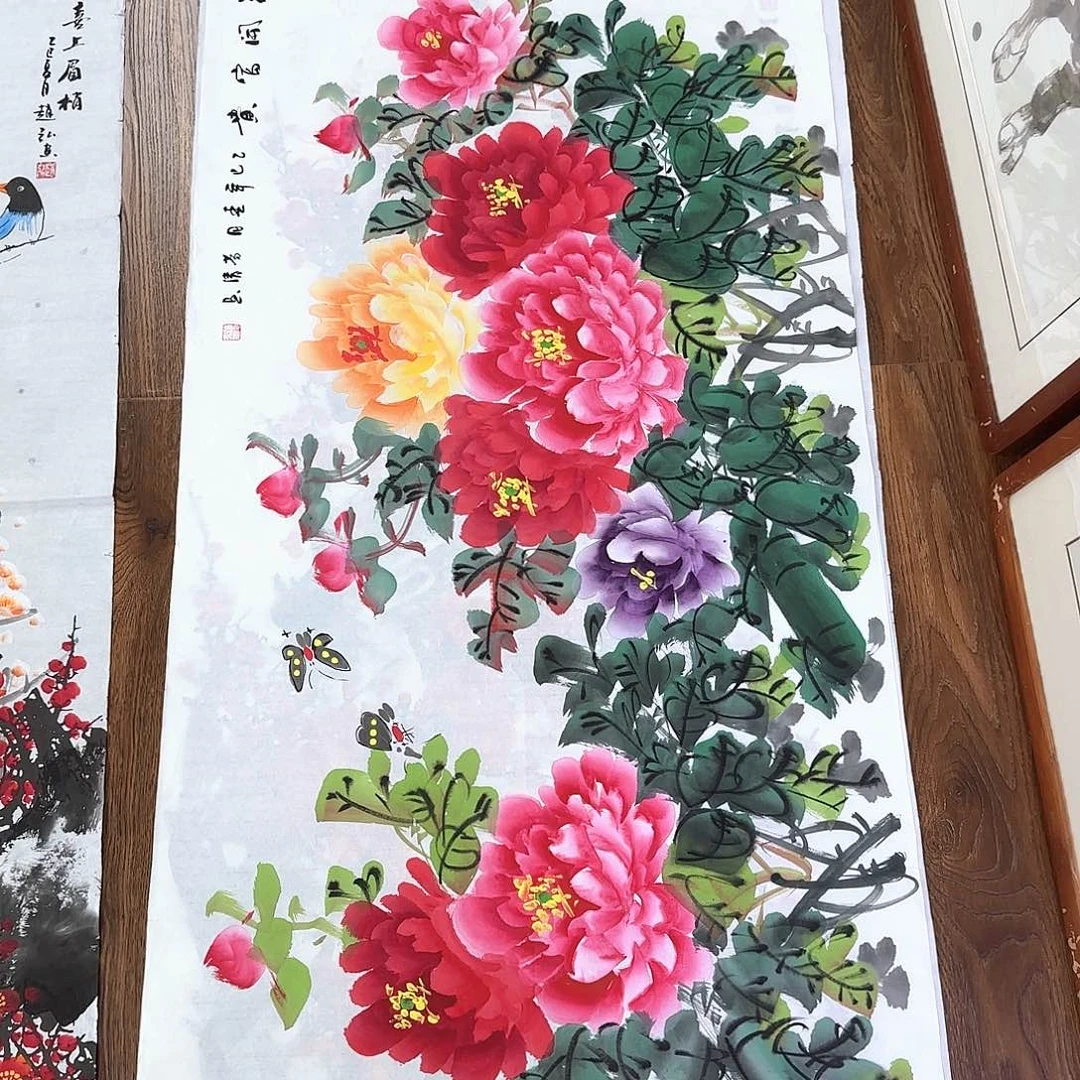国画国画作品集一个