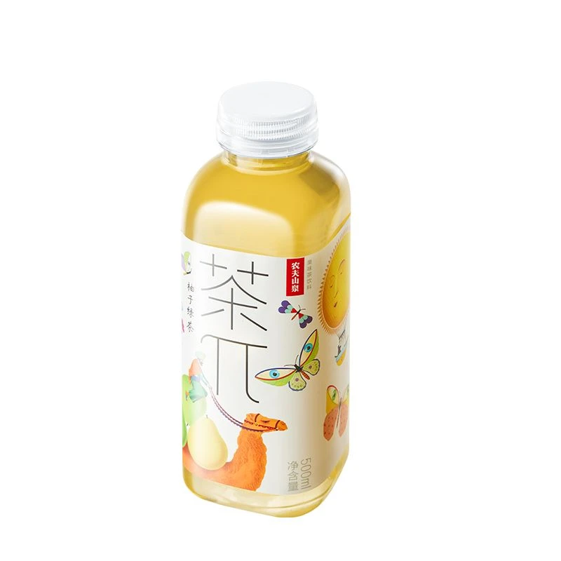 农夫山泉 茶π茶派柚子绿茶 500ml/瓶*15瓶