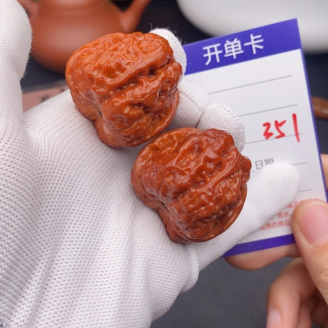 把件文玩核桃38蛤蟆头351