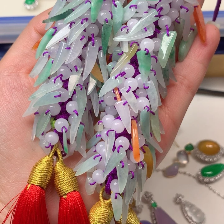 配石翡翠翡翠车挂包挂