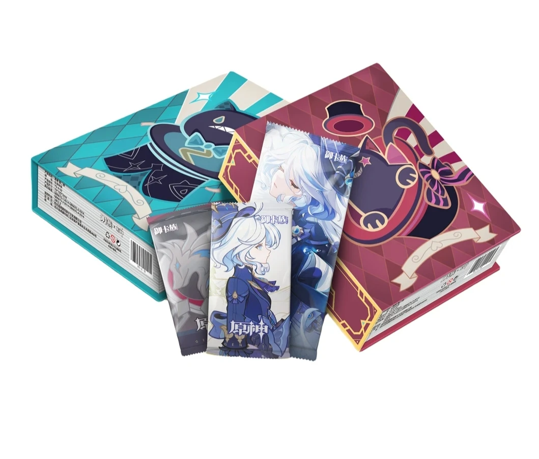 御卡族第二弹原神【找朋友】同人二创卡牌收藏盲盒【默认代拆】