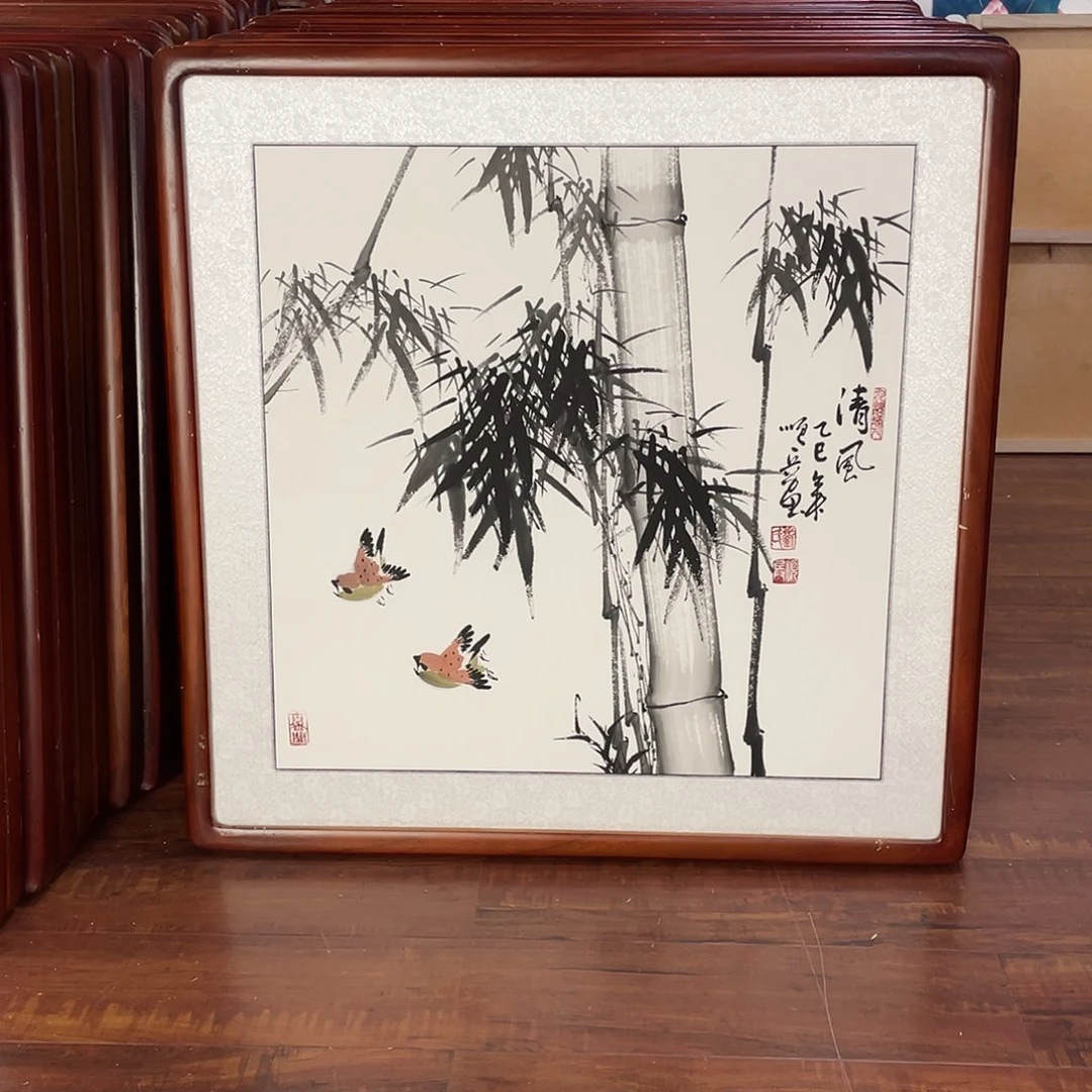 国画带框尺寸63*63厘米