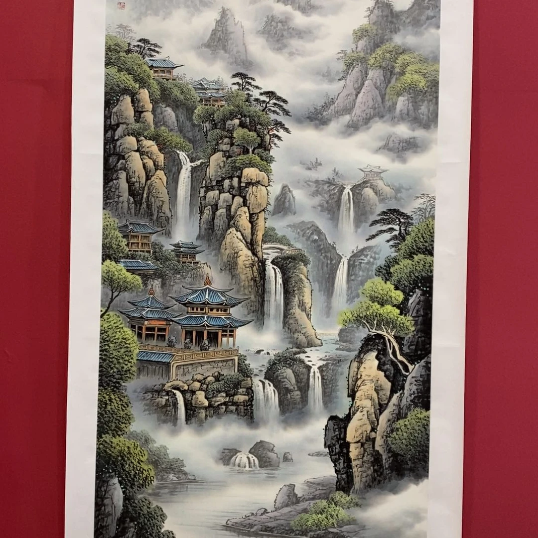 国画少****神李庆友四尺精品佳作