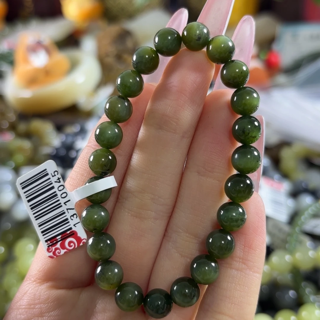 和田玉未镶嵌手链75