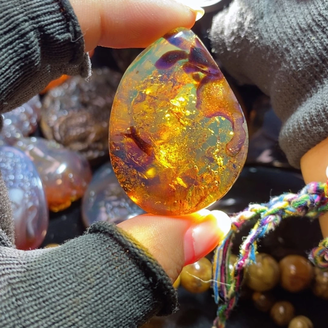 琥珀未镶嵌裸石珀