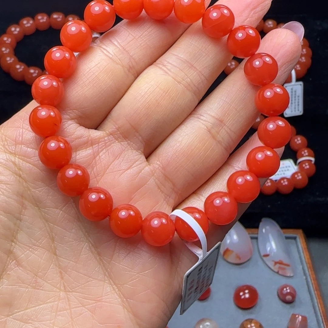 南红玛瑙未镶嵌手串
