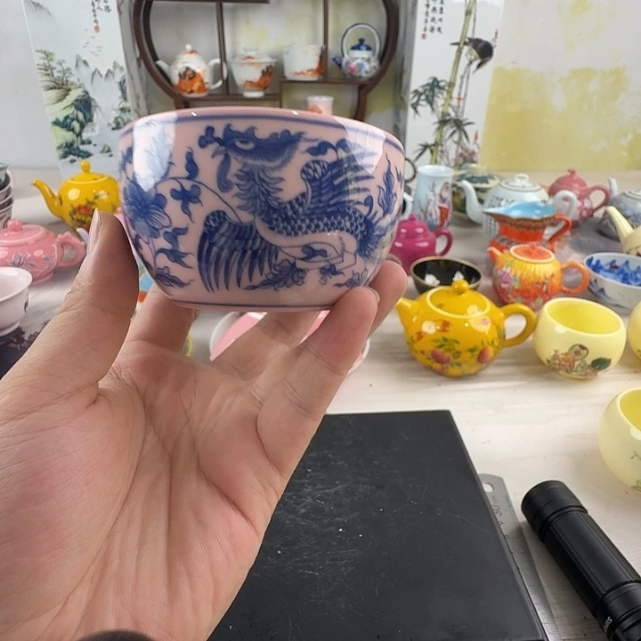 摆件景德镇陶瓷老厂瓷33