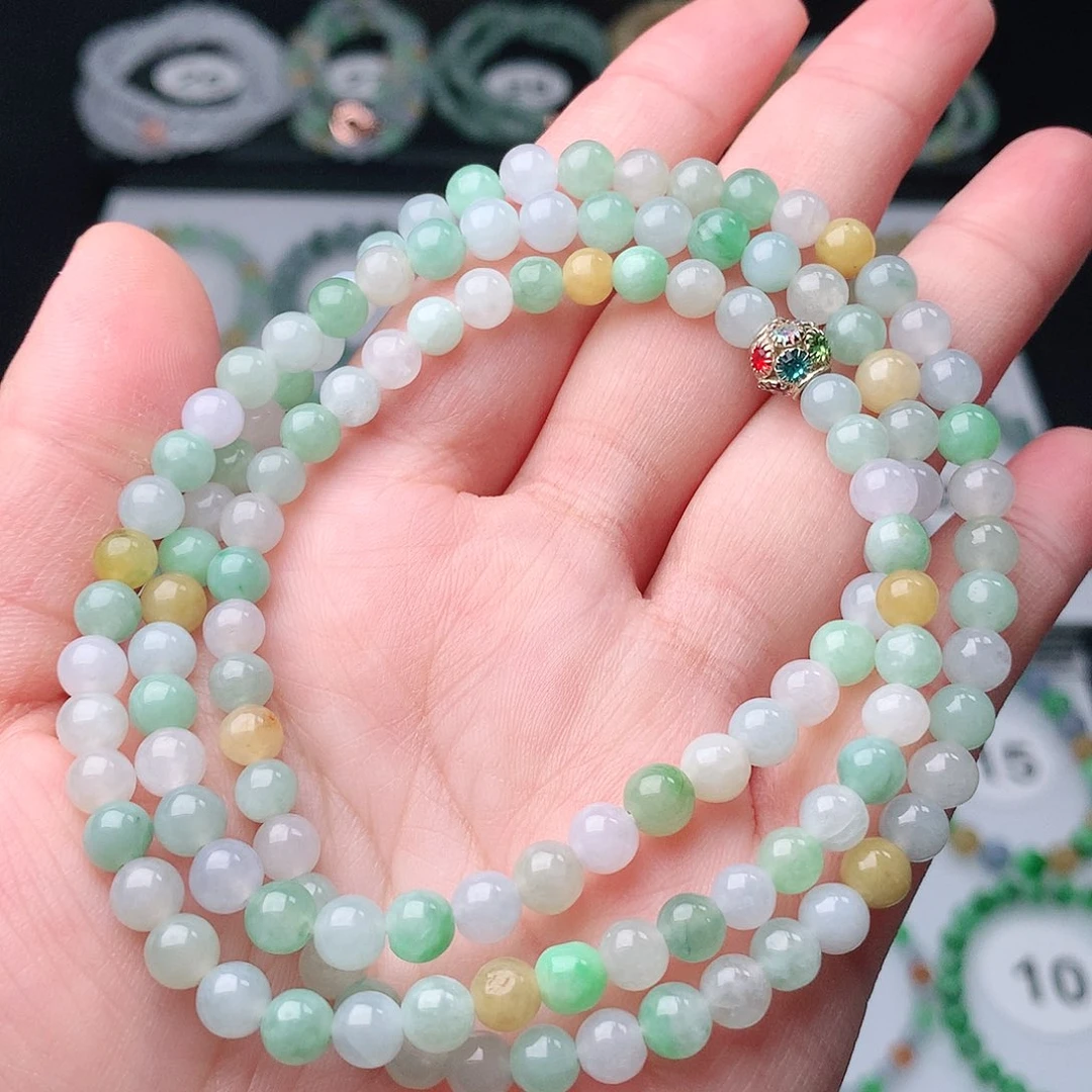 翡翠手串未镶嵌翡翠