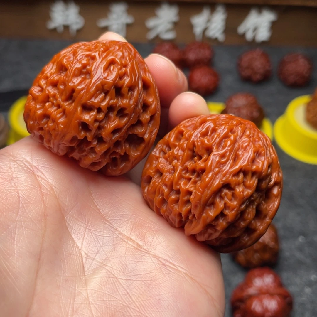 文玩核桃吊坠文玩核桃 手把件 南将石 40