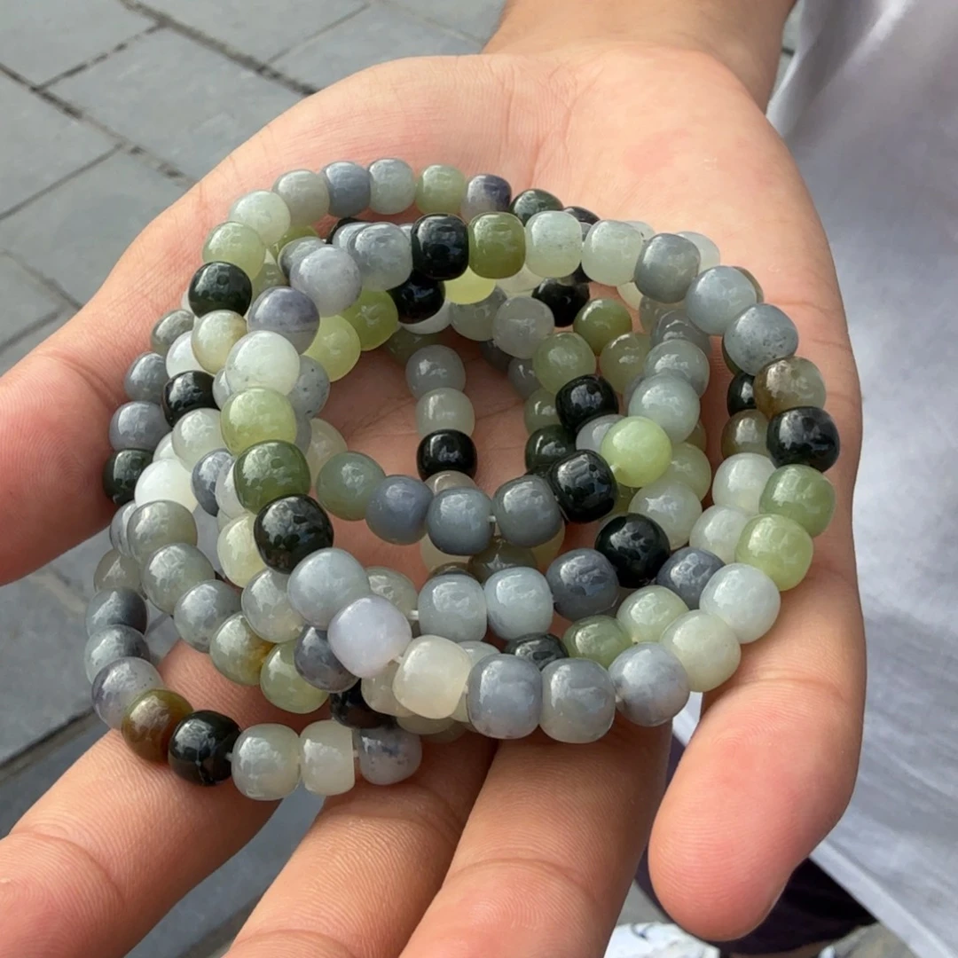 和田玉未镶嵌颈饰新疆和田玉多宝多样性拍一发一