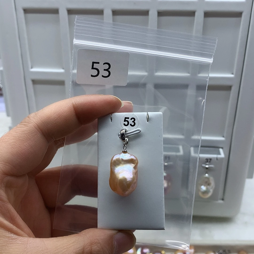 吊坠(不含链)合金淡水珍珠