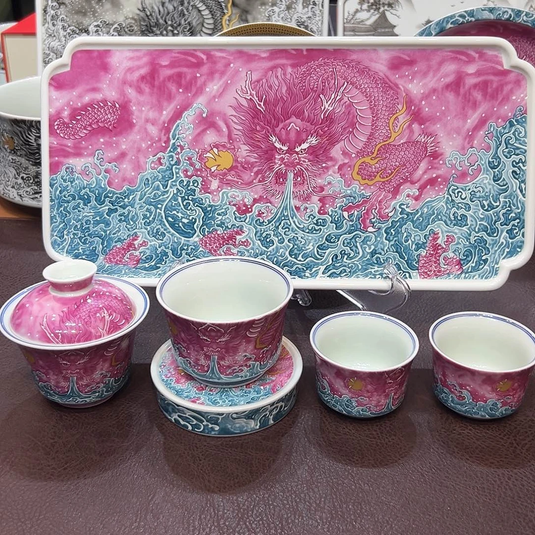 盖碗景德镇陶瓷艺术