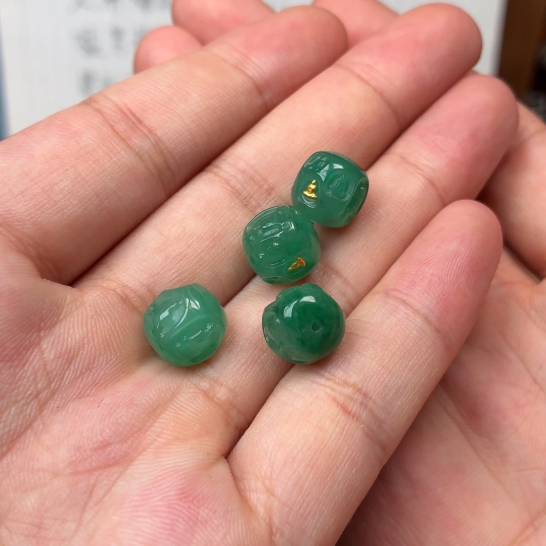 石英质玉未镶嵌配饰万佛窟10mm