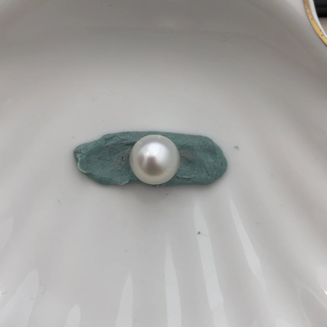 海水珍珠裸珠未镶嵌点****?澳白9-10mm