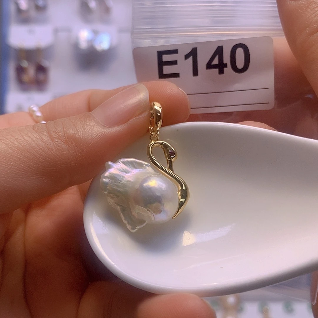 淡水珍珠颈饰银S925镶嵌