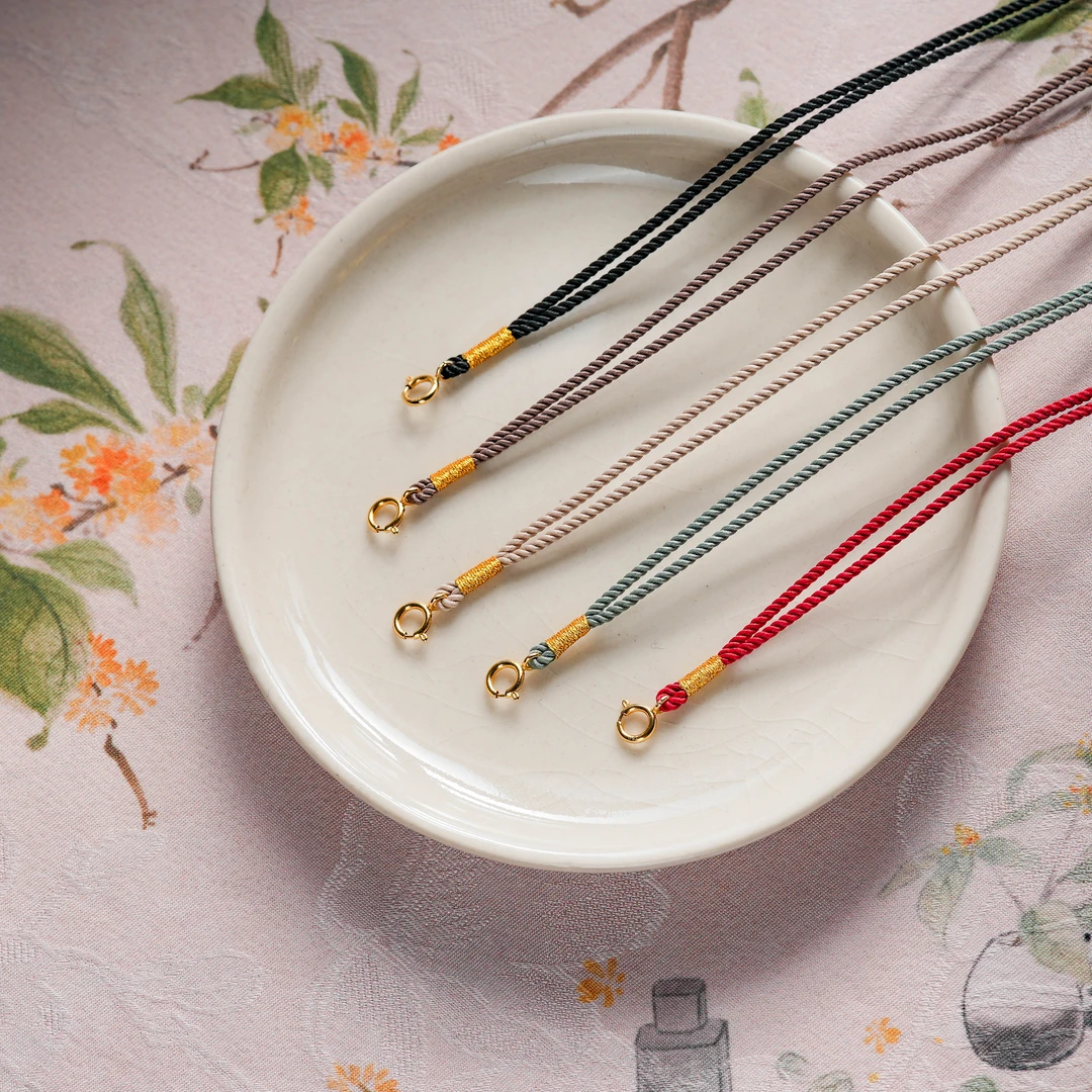 『博姐臻选』·随心丨18K金精品挂绳DIY配饰*D6832多样性发其一aa