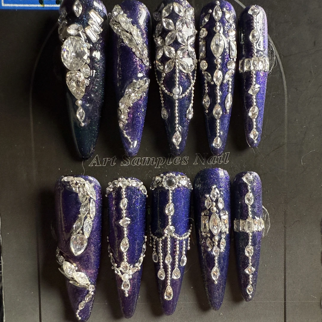 安妍家手工穿戴甲指甲贴