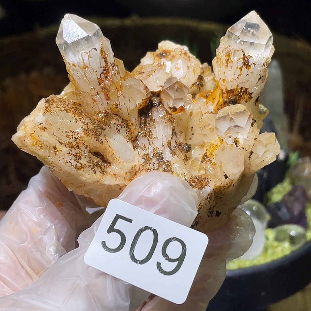 水晶未镶嵌珠宝半成品