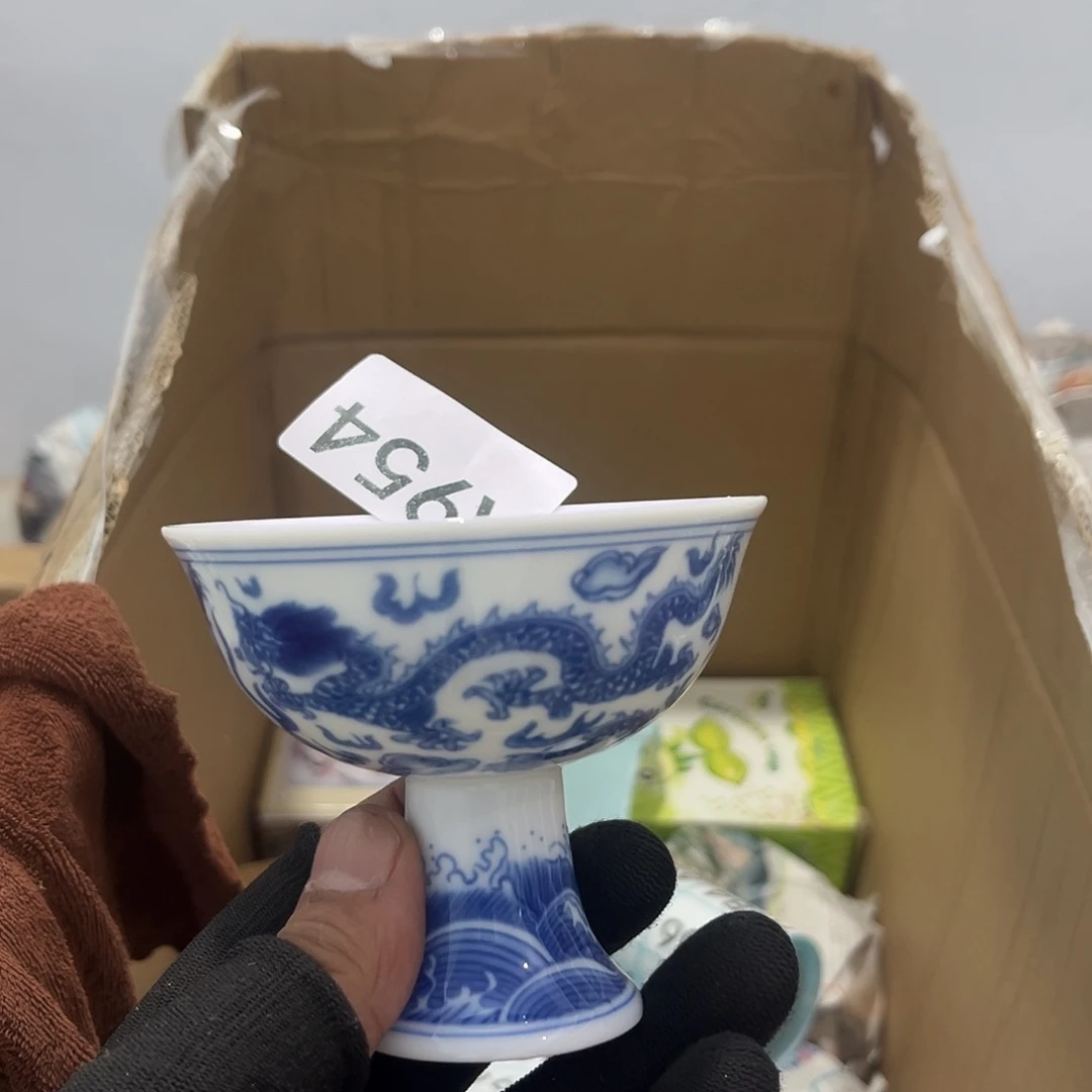 正***道瓷片茶摆件工艺品摆件666