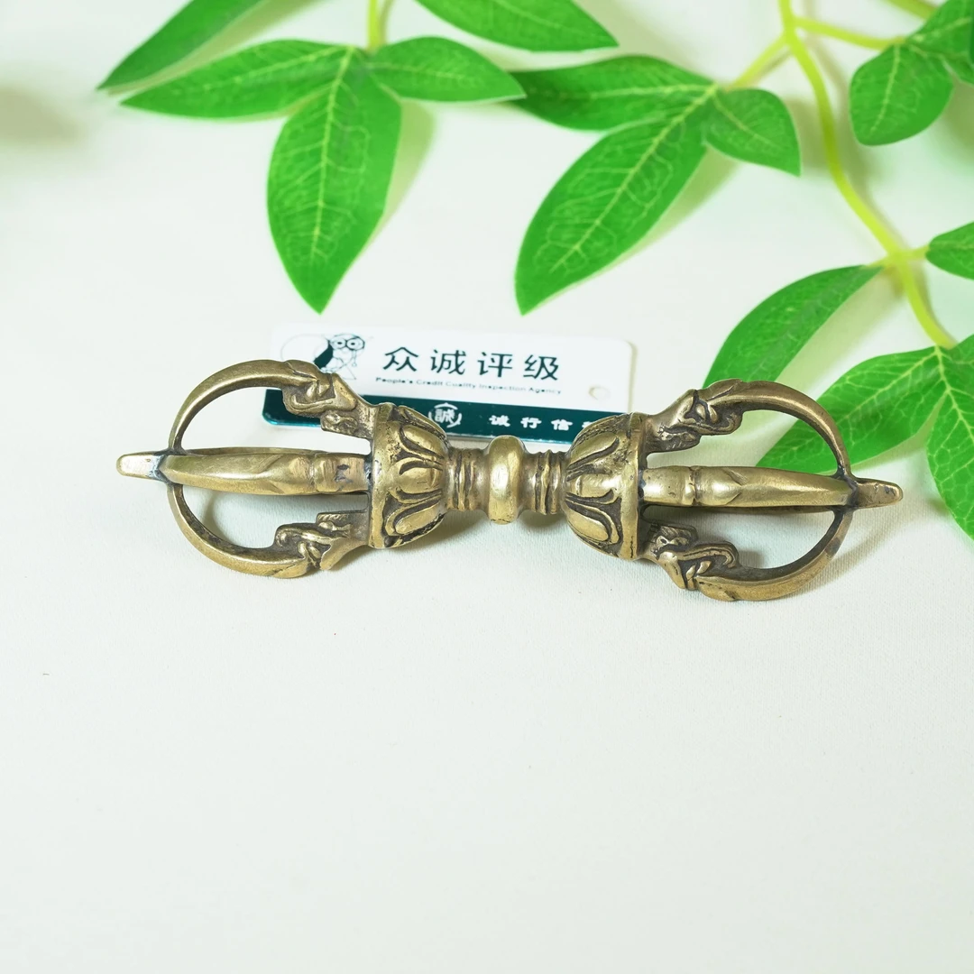 十八世纪铜金刚杵【古珠精选】AABS250226007