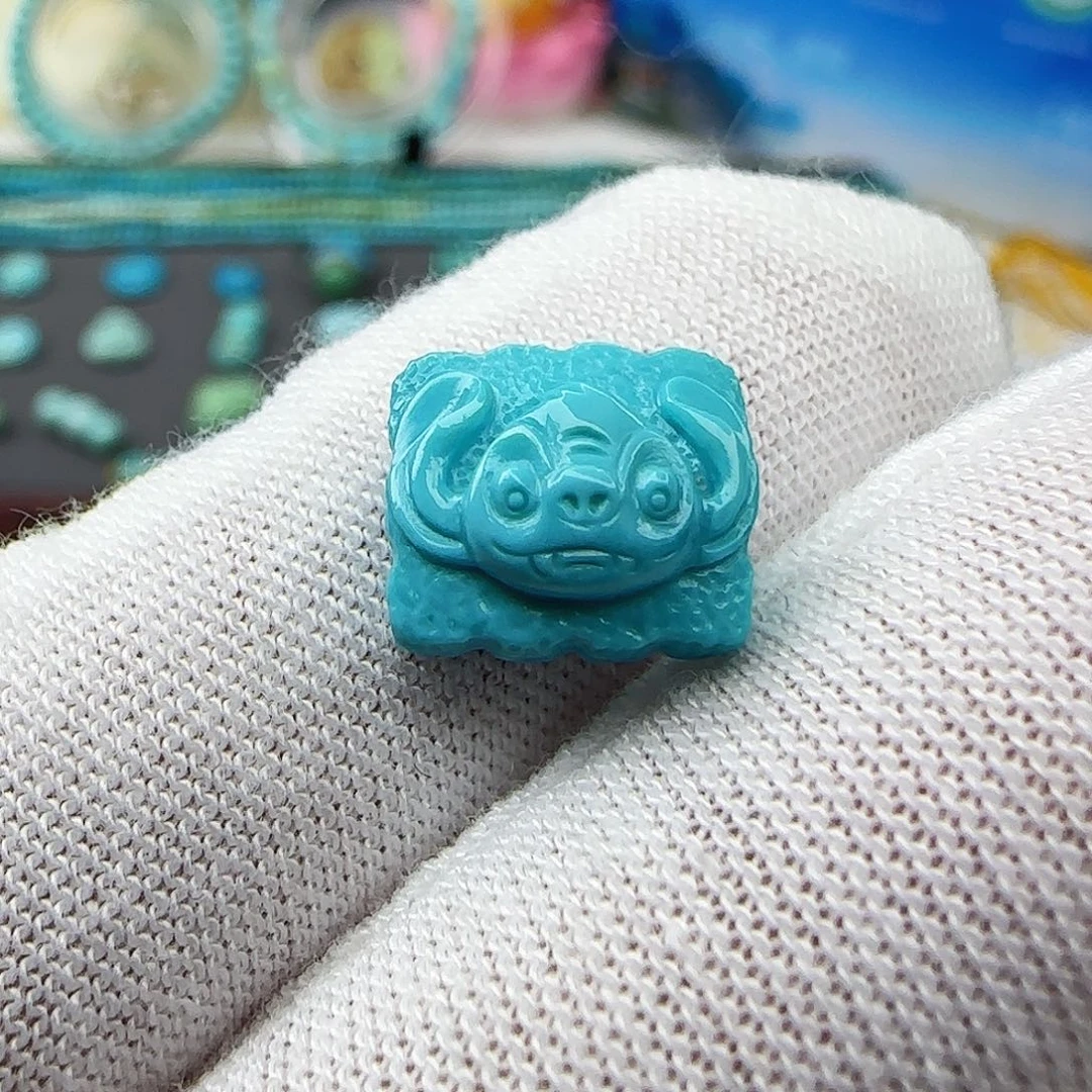 绿松石未镶嵌配饰