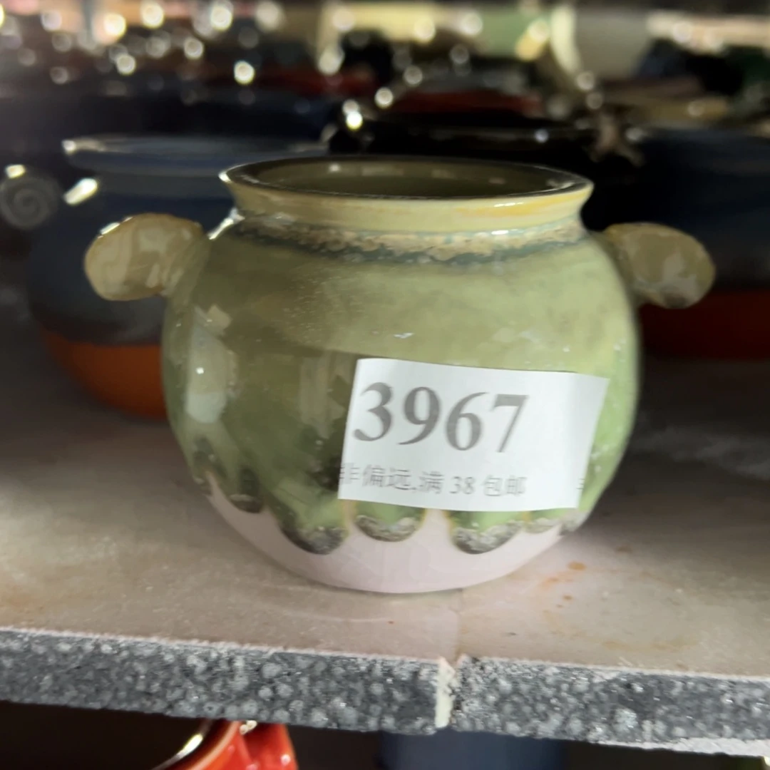 红陶景德镇手工花盆