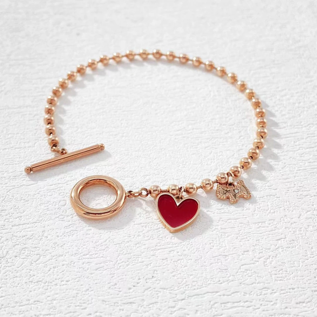 钛钢手链 木木（ZF1378）16厘米 OT扣手链