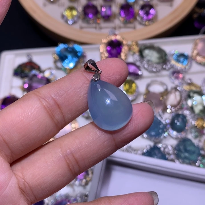 【闪购商品】银S925镶嵌戒指水晶戒指