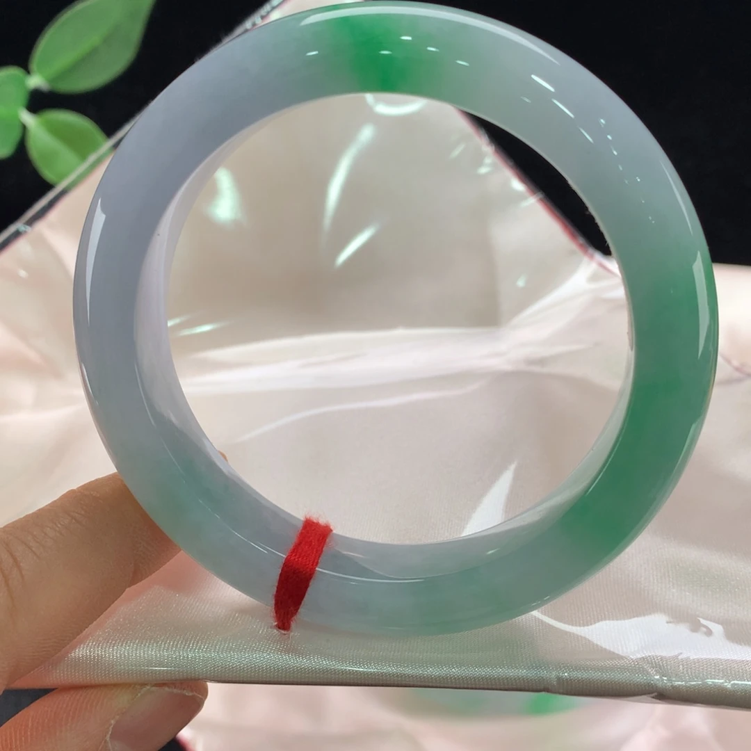 翡翠未镶嵌手镯0478