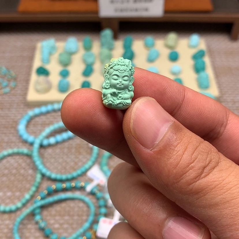 【闪购商品】绿松石未镶嵌颈饰7