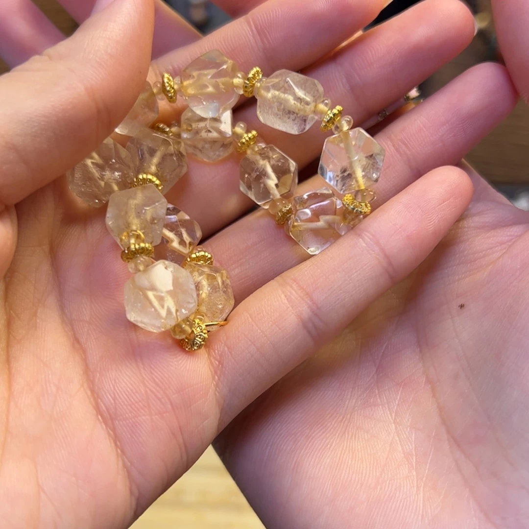 *****石英石铁合金手串