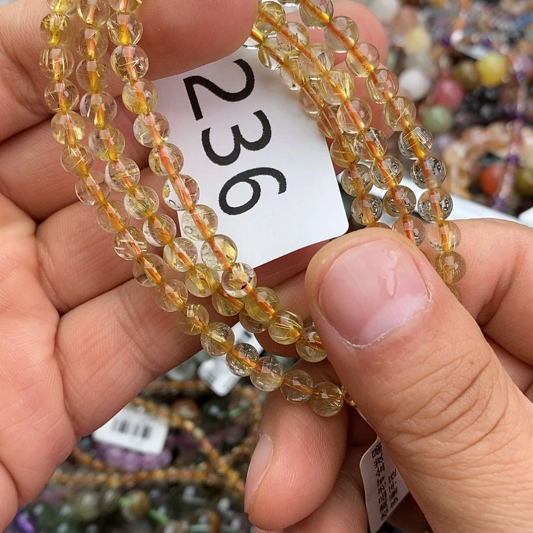 未镶嵌水晶手链手链