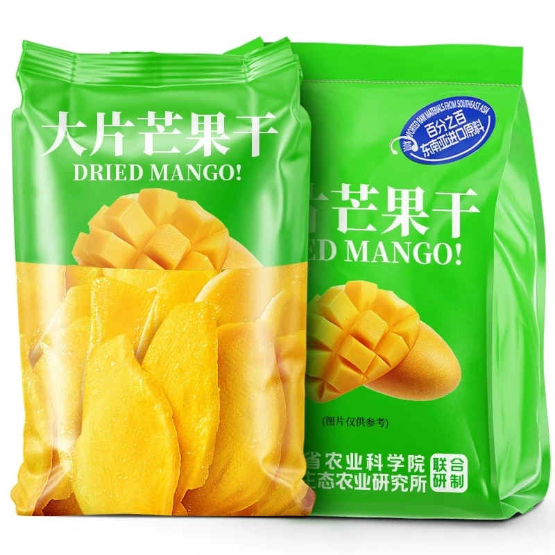 农科院厚切芒果干大片水果干新鲜蜜饯果脯办公室零食解馋休闲特产