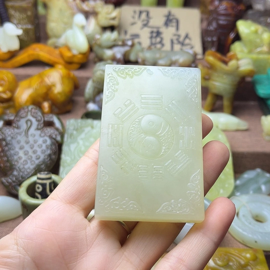 白玉菩提吊坠23。。