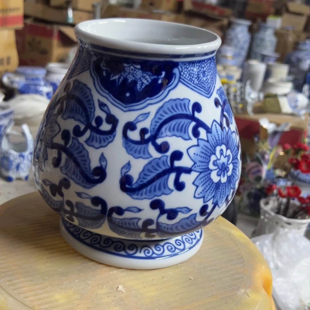 龙***姐瓷片微瑕青花瓷器值得购买