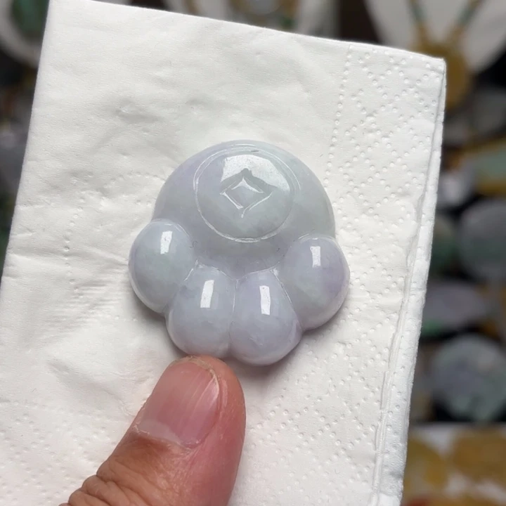 翡翠颈饰未镶嵌吊坠