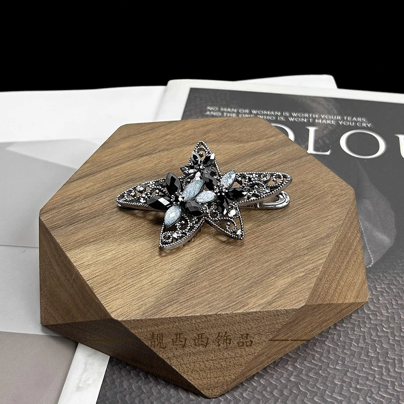 【LXX靓西西】8087 气质镂空海星6厘米时尚碎发鸭嘴夹