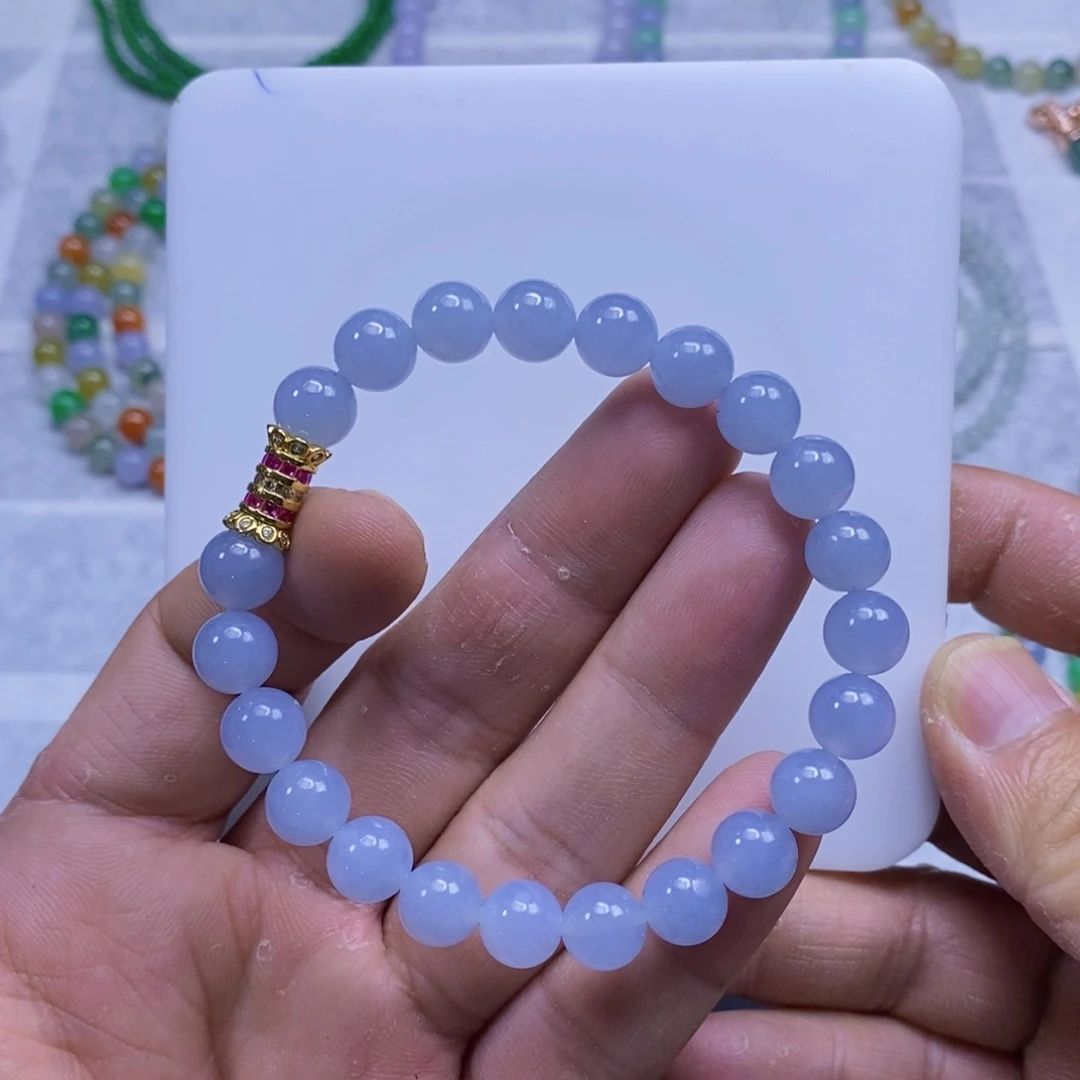 定制翡翠未镶嵌缅甸翡翠a货卡8.8