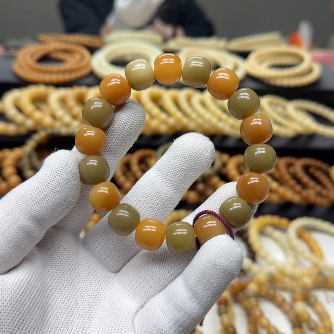 菩提根/象牙果手串12×13 5年 微瑕