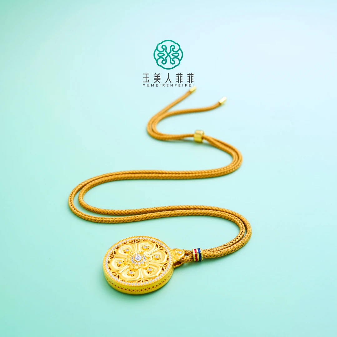 吊坠足银 菲菲珠宝好^足银六字真言吊坠约30*35mm