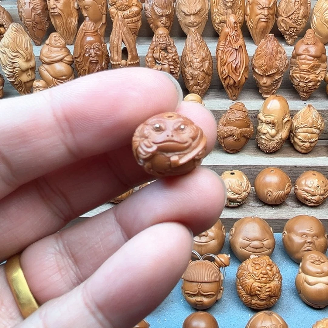 猴头核桃吊坠17金蟾福利