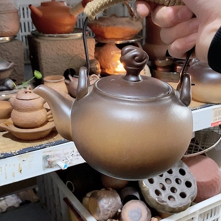 瓷片荷花绽放了我知道自己在外面买