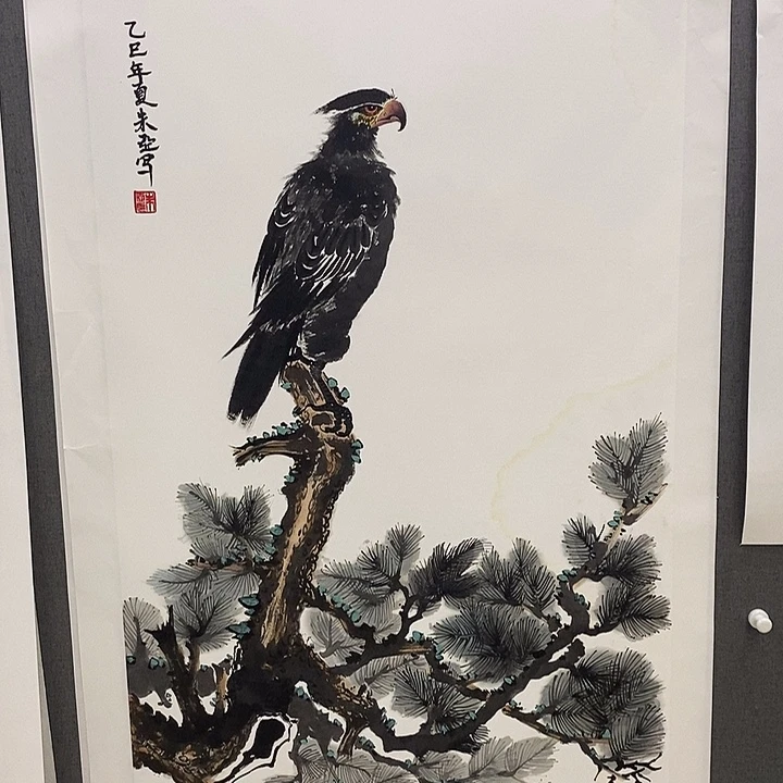 星***灯国画手写手绘作品127